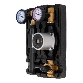 Насосная группа DN25 1'вр х 1 1/2'нр с 3-х ходовый клапаном с насосом GRUNDFOS UPSO25-65