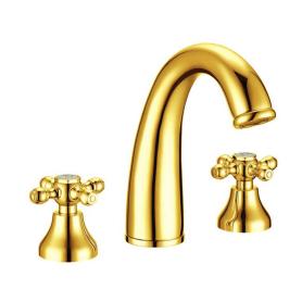 Tradizionale Oro Смеситель для раковины на 3 отверстия