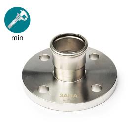 Пресс-фланец нержавеющая сталь PN10/16