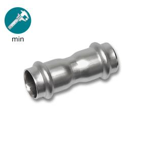 Муфта двойная ВПр-ВПр AISI304L