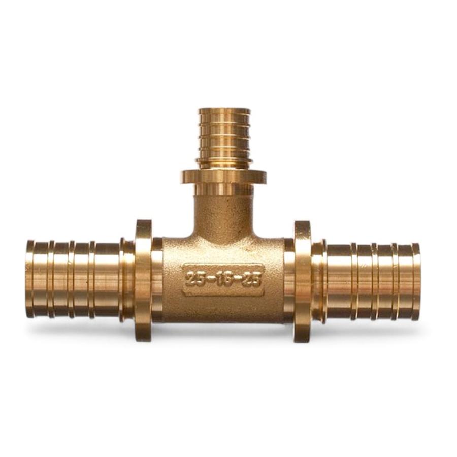 ELSEN Тройник 25×16×25 латунь CN EFA.31.251625B