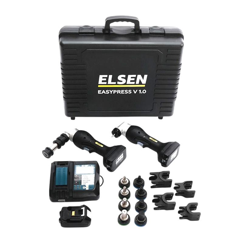 ELSEN Комплект аккумуляторного инструмента EASYPRESS v1.0 для аксиальной запрессовки труб D 16-32 мм