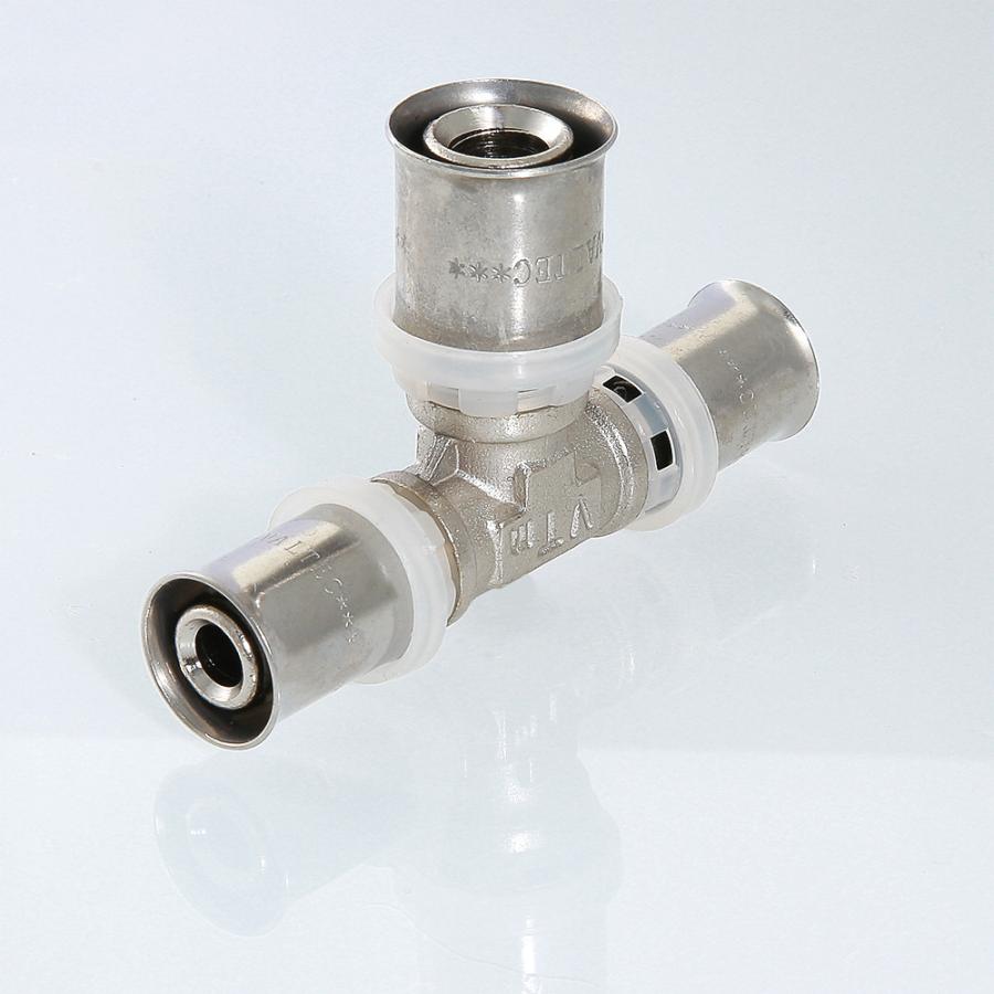 Купить Valtec Тройник пресс 26х16х20