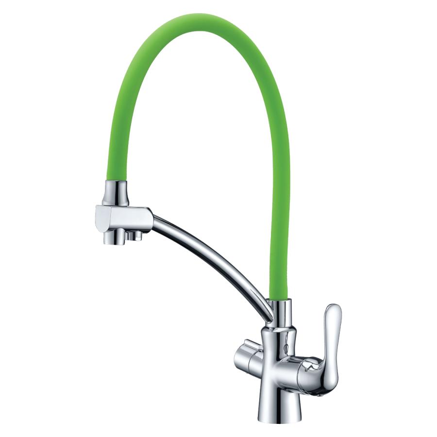 Lemark Comfort Смеситель для кухни с подключением к фильтру с питьевой водой LM3070C-Green