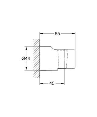 Grohe Relexa Plus Relexa plus настенный держатель