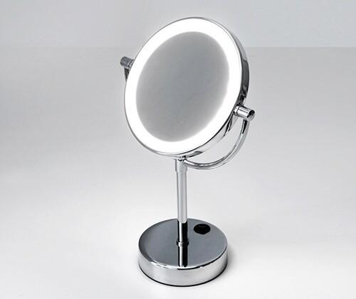 Wasserkraft Зеркало с LED-подсветкой двухстороннее, стандартное и с 3-х хром  K-1005  - Изображение 2