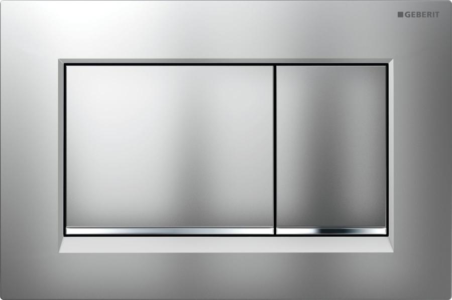 Geberit Sigma30 клавиша смыва, хром матовый