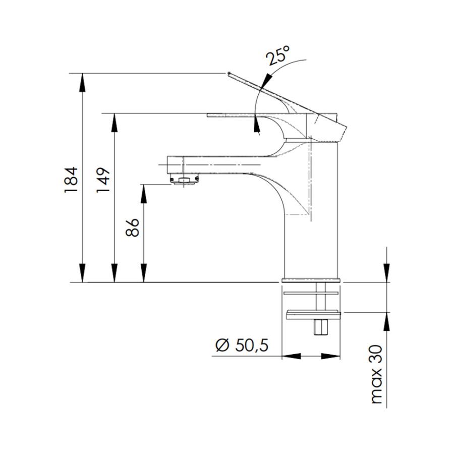 REMER Class Line Смеситель для раковины