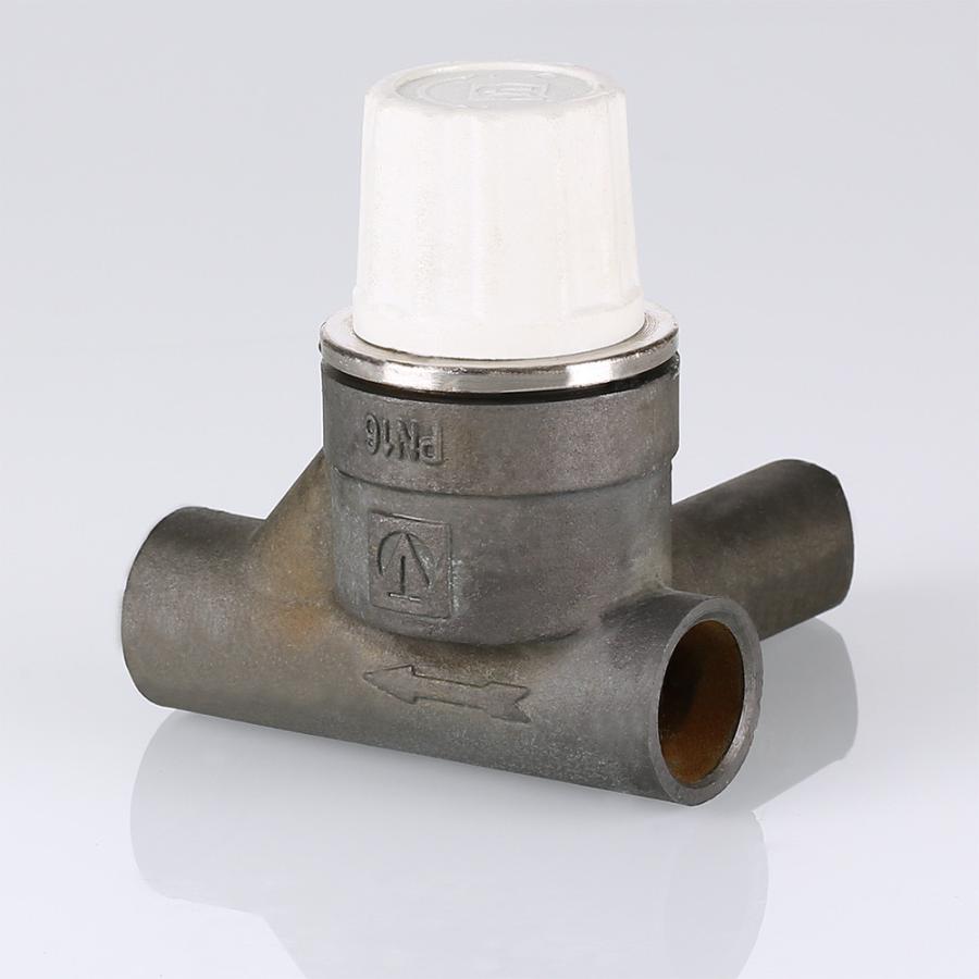 Valtec Клапан термостатический под приварку правый клапан с патрубком меньшего диаметра внутри изображение