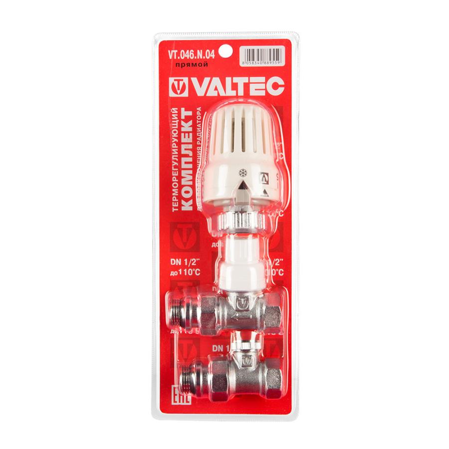 Valtec Комплект терморегулинуещего оборудования для радиатора прямой 1/2