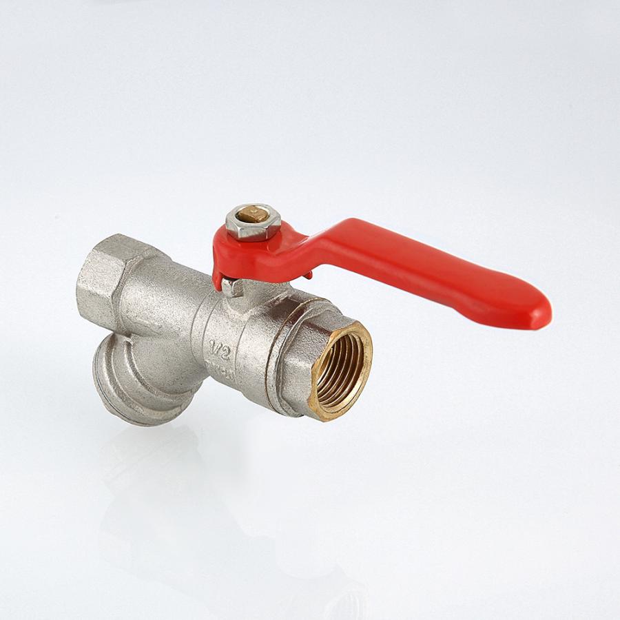 Valtec Кран шаровый со встроенным фильтром стальная рукоятка ВН-ВН 1/2'  VT.292.N.04  - Изображение 6