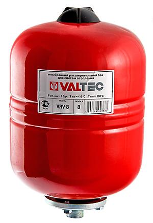 Valtec Бак расширительный для отопления КРАСНЫЙ 50 л с ножками  VT.RV.R.060050  - Изображение 1