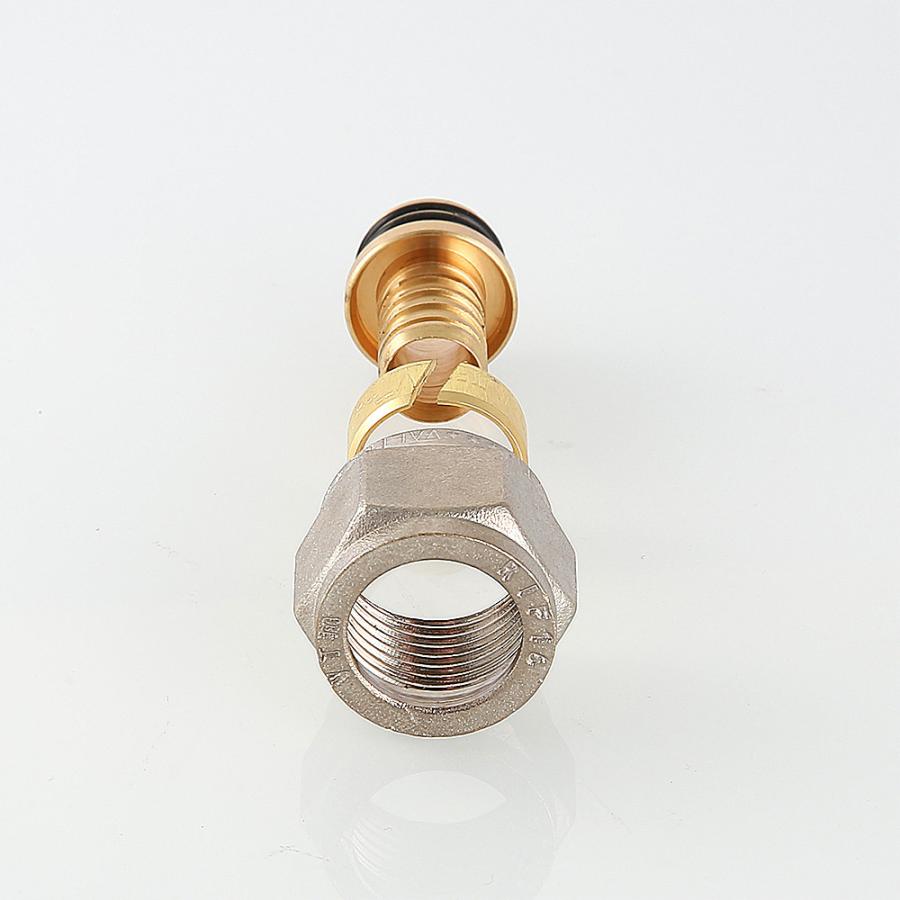 Valtec Соединитель коллекторный обжимной для полимерной PEX трубы 16 (2,2) в интернет-магазине