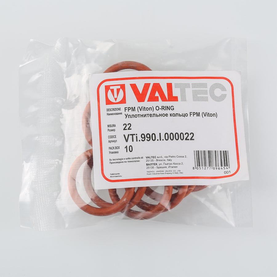 Valtec Уплотнительное кольцо FPM (Viton) 12  VTi.990.I.000012  - Изображение 3