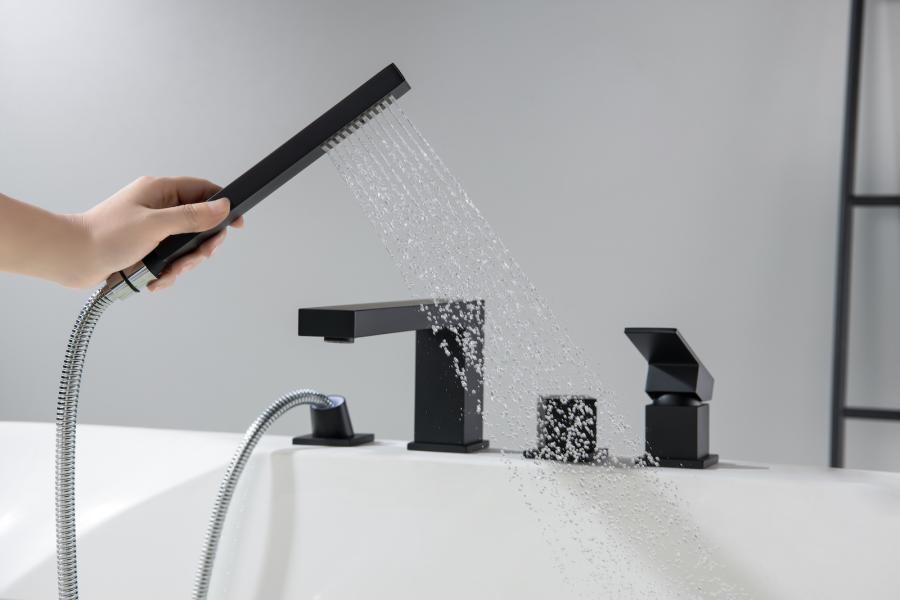 Timo Selene Смеситель для ванны с душем, врезной изображение