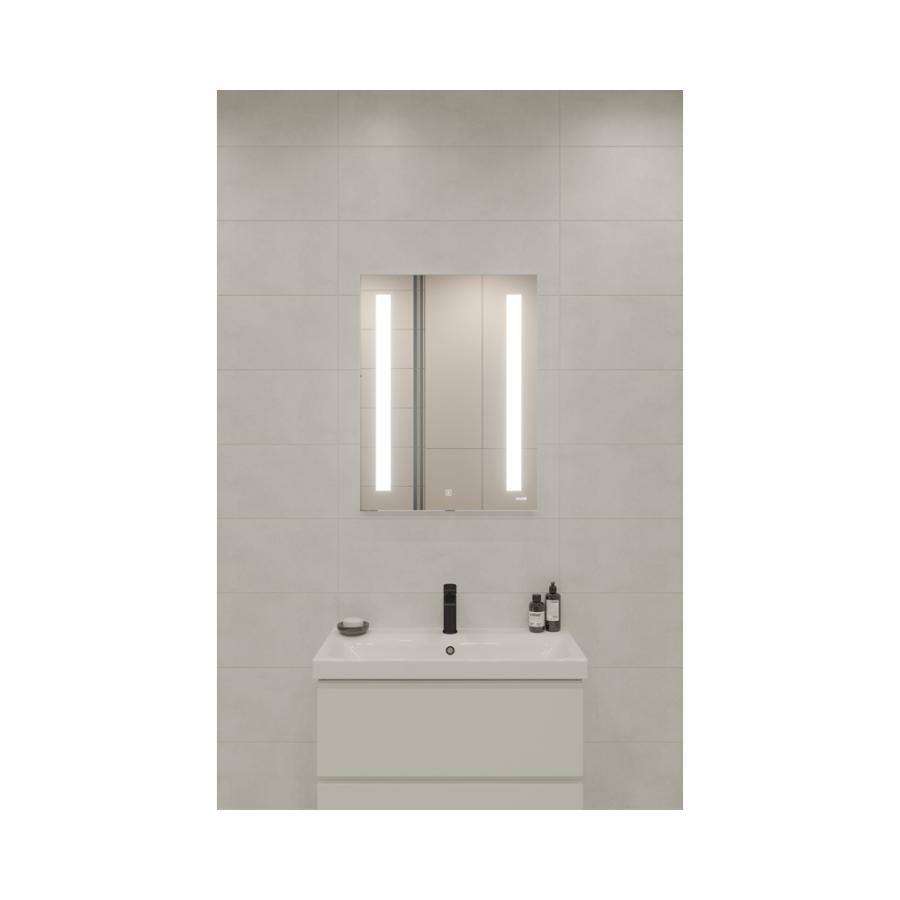 Cersanit Зеркало: LED 020 base 80*60 с подсветкой  KN-LU-LED020*80-b-Os  - Изображение 4