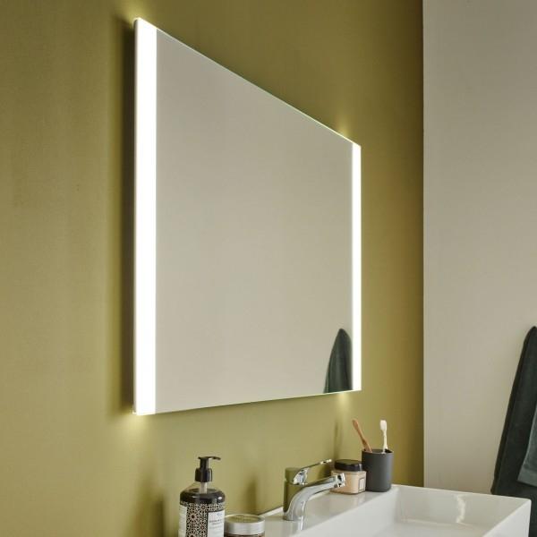 Jacob Delafon Replique Зеркало с вертикальной светодиодной подсветкой и функцией антипар 70 см
