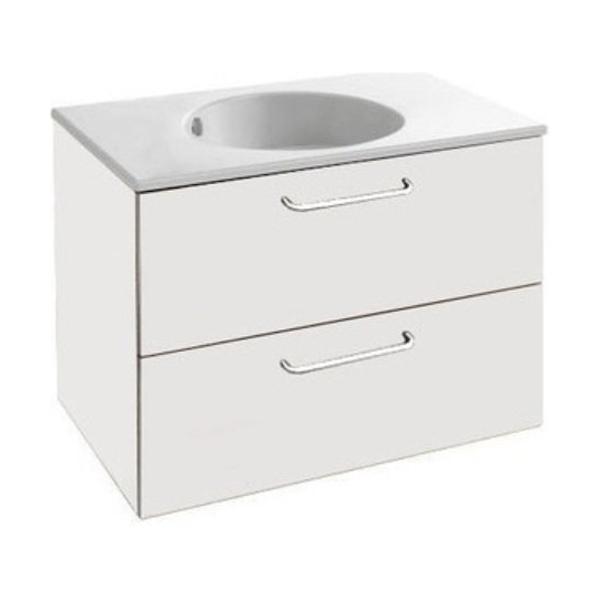 Jacob Delafon Odeon Rive Gauche Тумба под раковину 80 белый EB2522-R9-N18