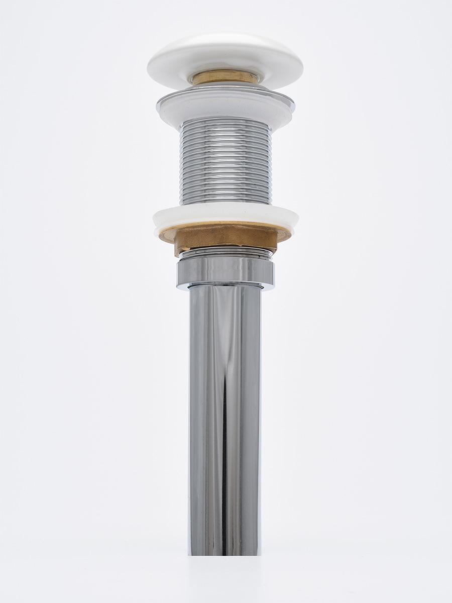 AQUAme Донный клапан без перелива керамическая накладка