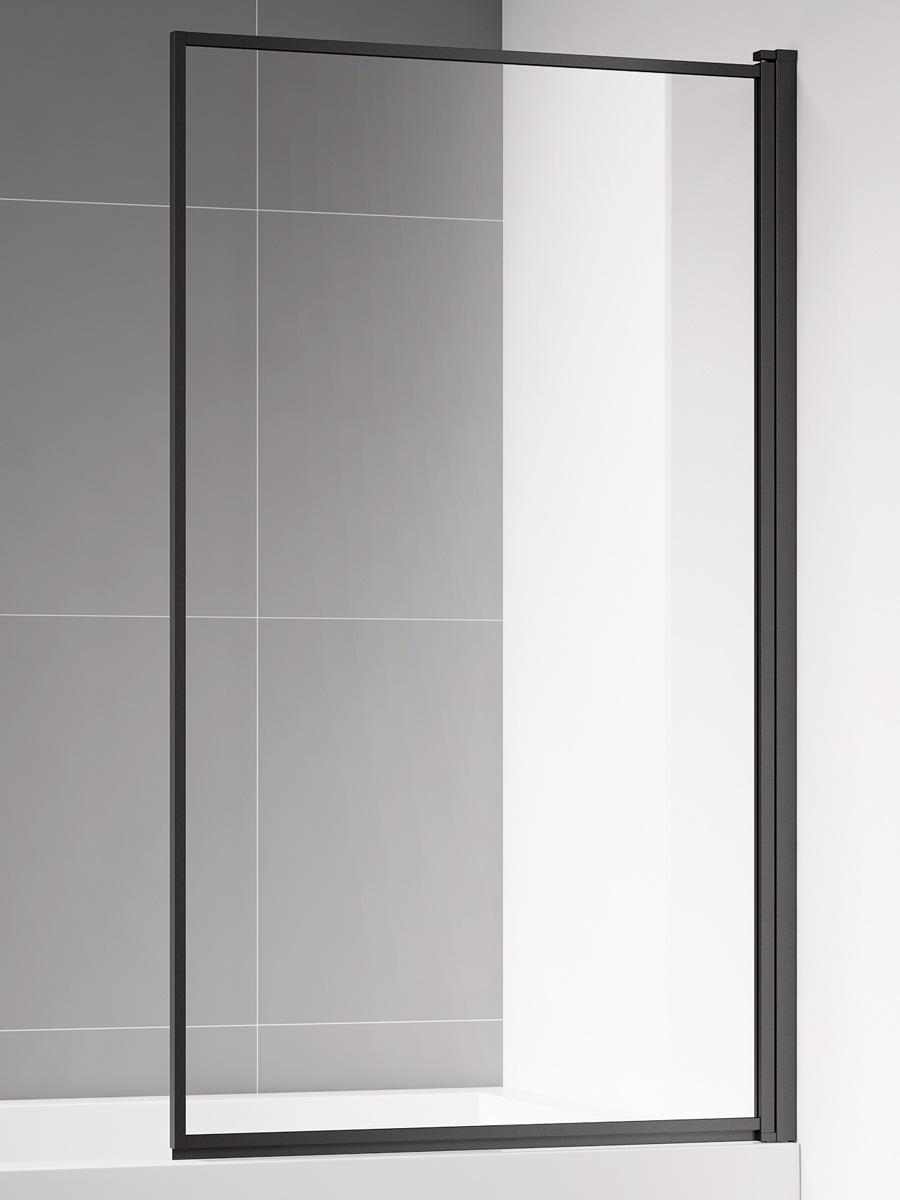 AQUAme Шторка на ванну 800x1400мм стекло 6мм цвет профиля AQM2859-R