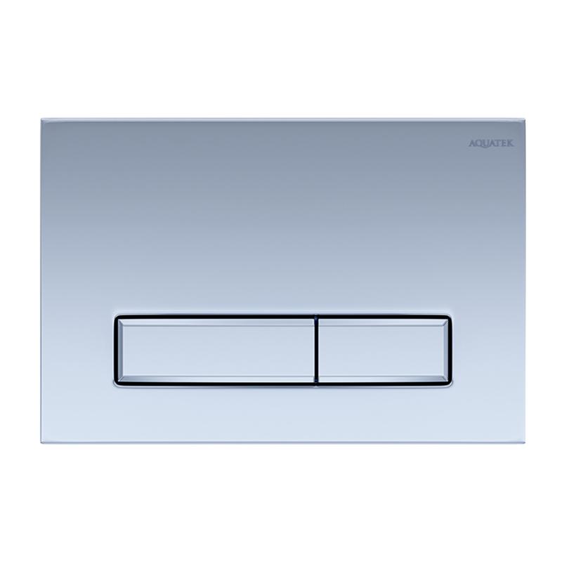 AQUATEK Панель смыва Slim клавиши прямоугольные KDI-0000024