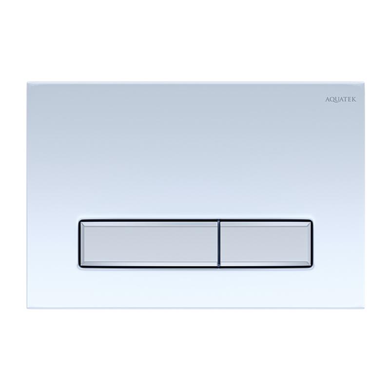 AQUATEK Панель смыва Slim клавиша прямоугольная KDI-0000030