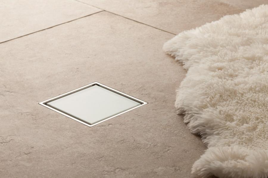 Pestan Душевой трап Confluo Standard White Glass 4 15х15