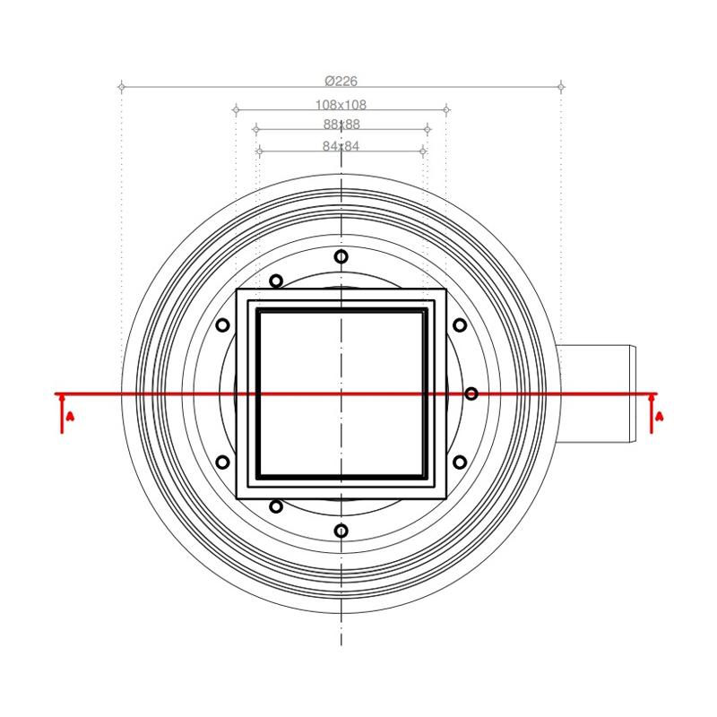 Pestan Душевой трап Confluo Standard Plate 2 2in1 10х10 в интернет-магазине