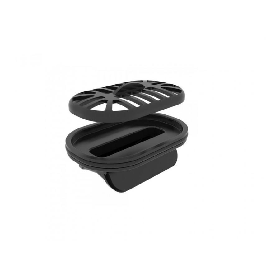 Pestan Душевой лоток Confluo Frameless Line 550 Black Matte изображение