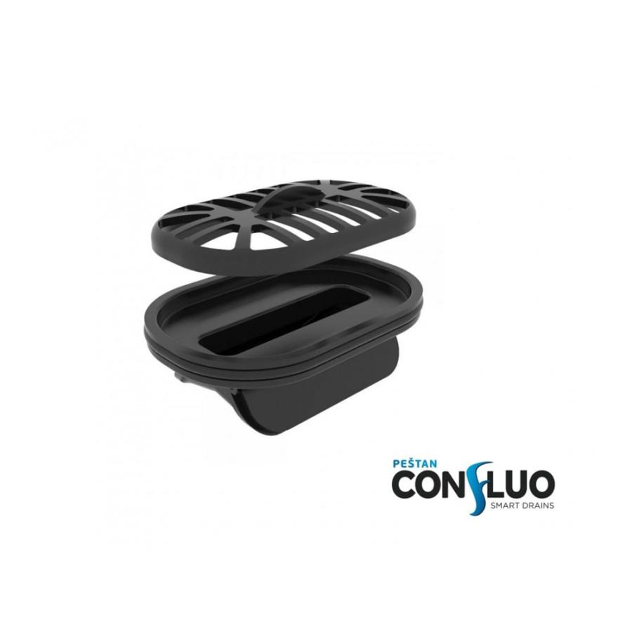Pestan Душевой лоток Confluo Premium Line 750 Black Glass заказать онлайн