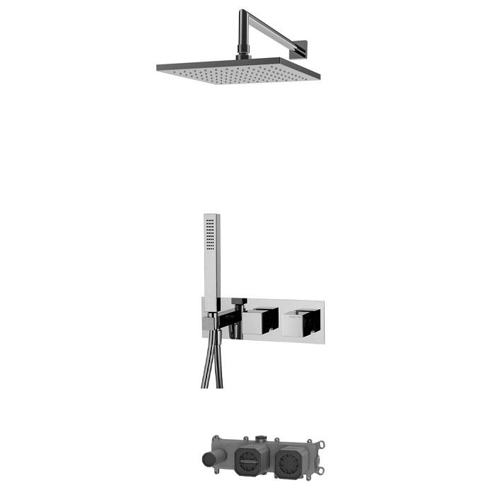 Fima Carlo Frattini Shower systems Душевой комплект со встраиваемой частью F3989X3Q256NS