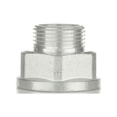 ELSEN Переходник НВ (под ключ) TIN никелированная латунь EBF20.1012T