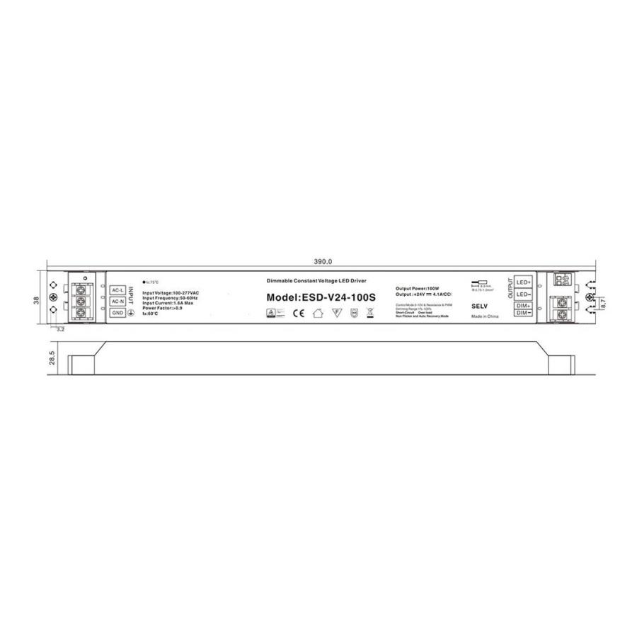 Купить SWG Блок питания RC-100-24