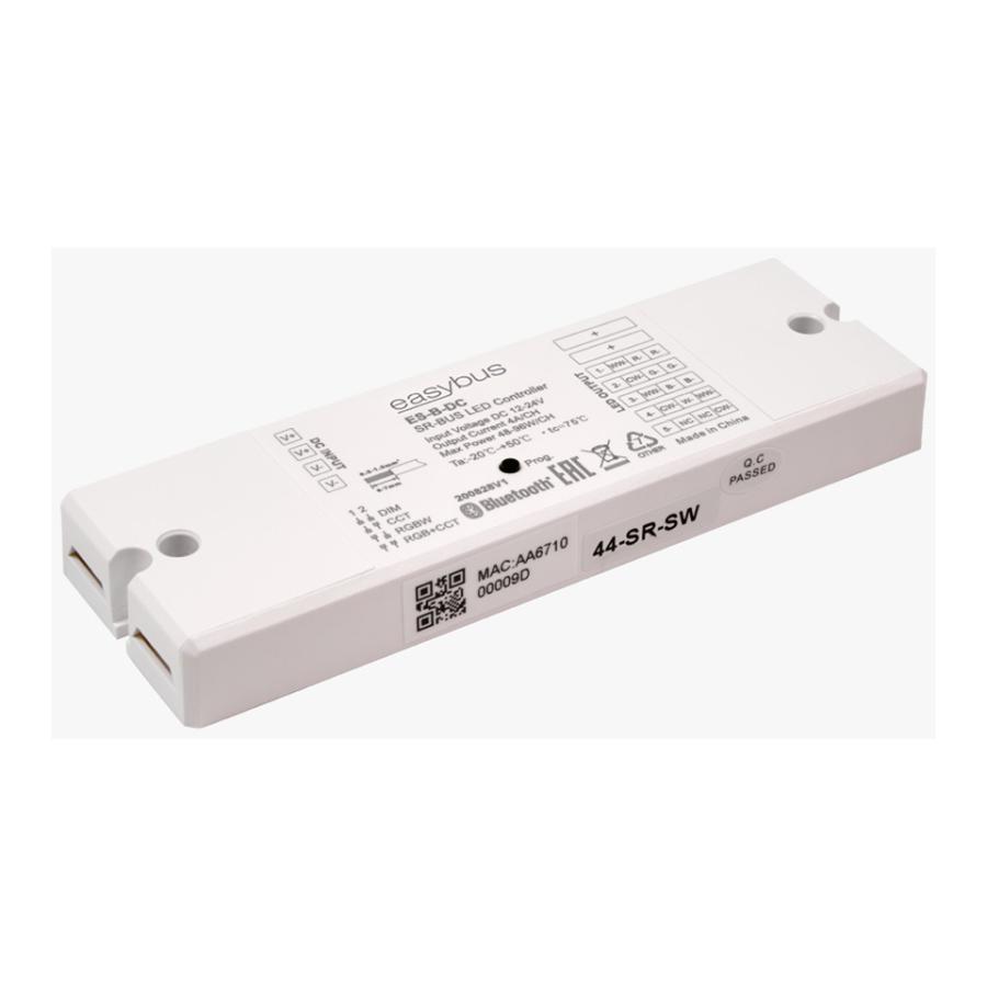SWG Контроллер EASYBUS для светодиодной ленты 5 в 1 (монохромный, CCT, RGB/RGBW, RGB+CCT), 5x4A 007488