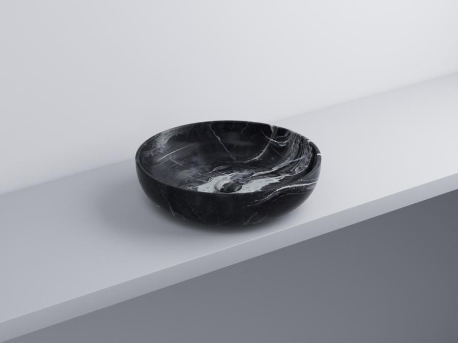 CIELO Shui Раковина 450 x 450 x 125 без отверстия для смесителя SHBA45 BC