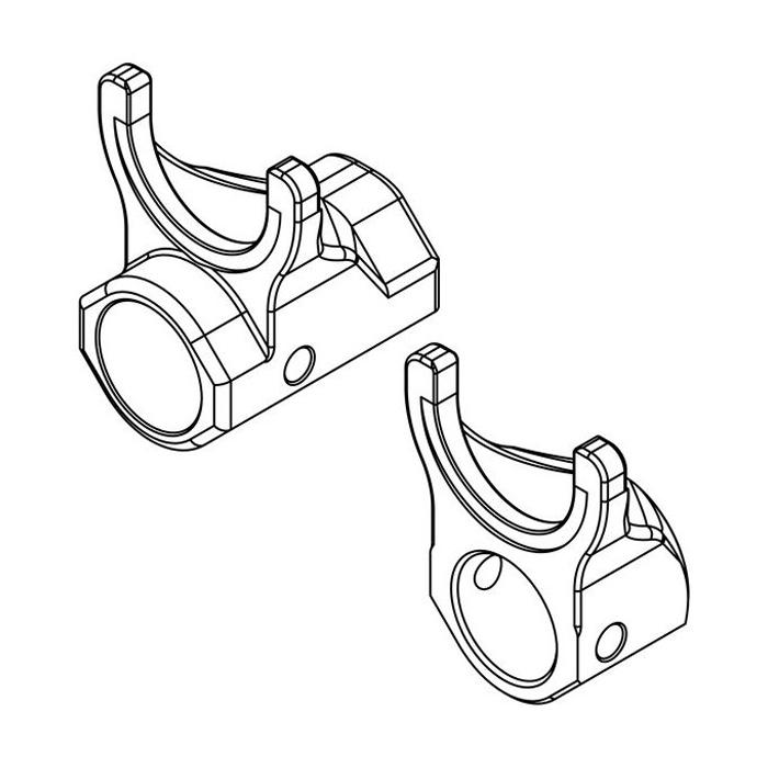 РЕХАУ Комплект запресовочных тисков H1/H2,E2,A3,A-light2 для трубы 40