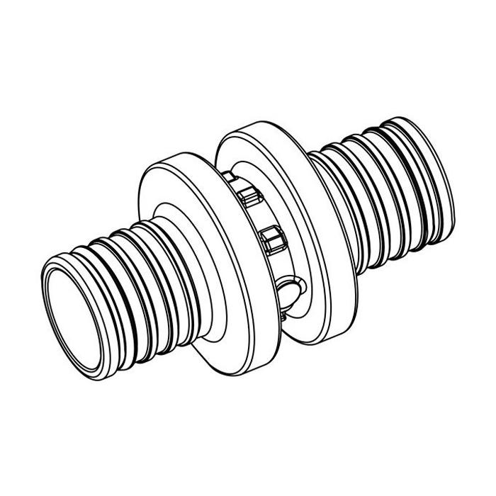 РЕХАУ Муфта соединительная равнопроходная 32 PX