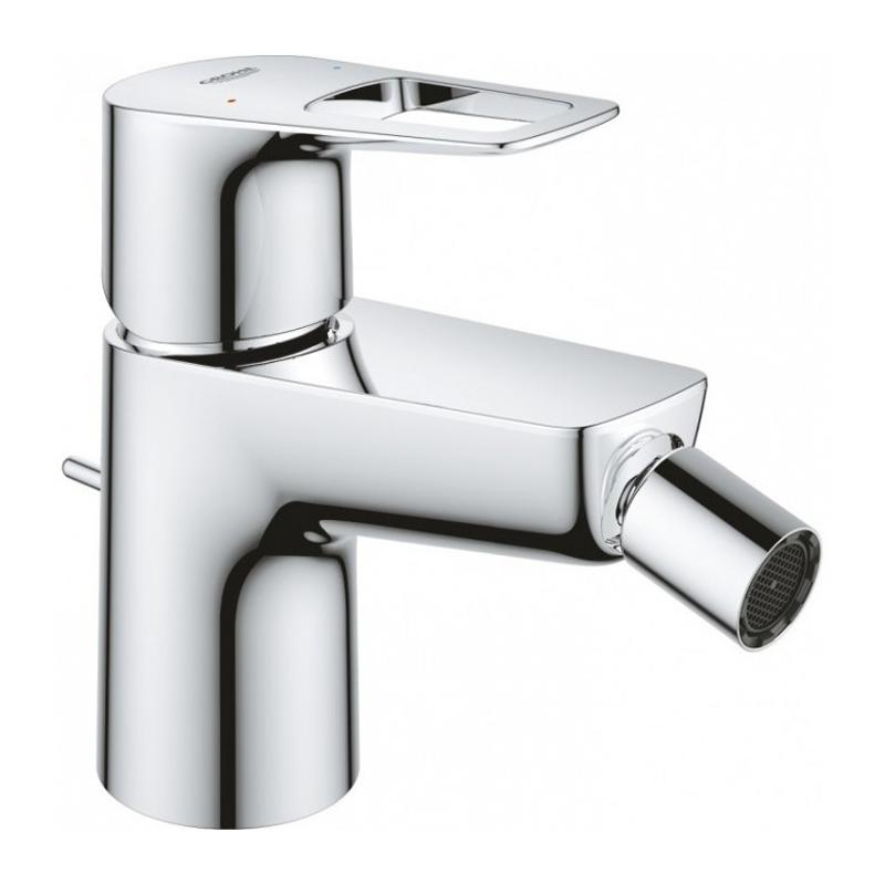 Grohe BauLoop New Однорычажный смеситель для биде с донным клапаном 23338001