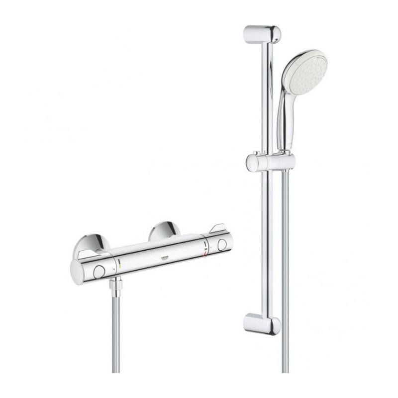 Grohe Grohtherm 800 Душевой гарнитур с термостатом и душевой штангой 34565001