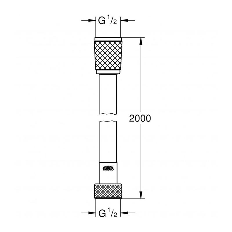 Grohe Relexaflex Душевой шланг