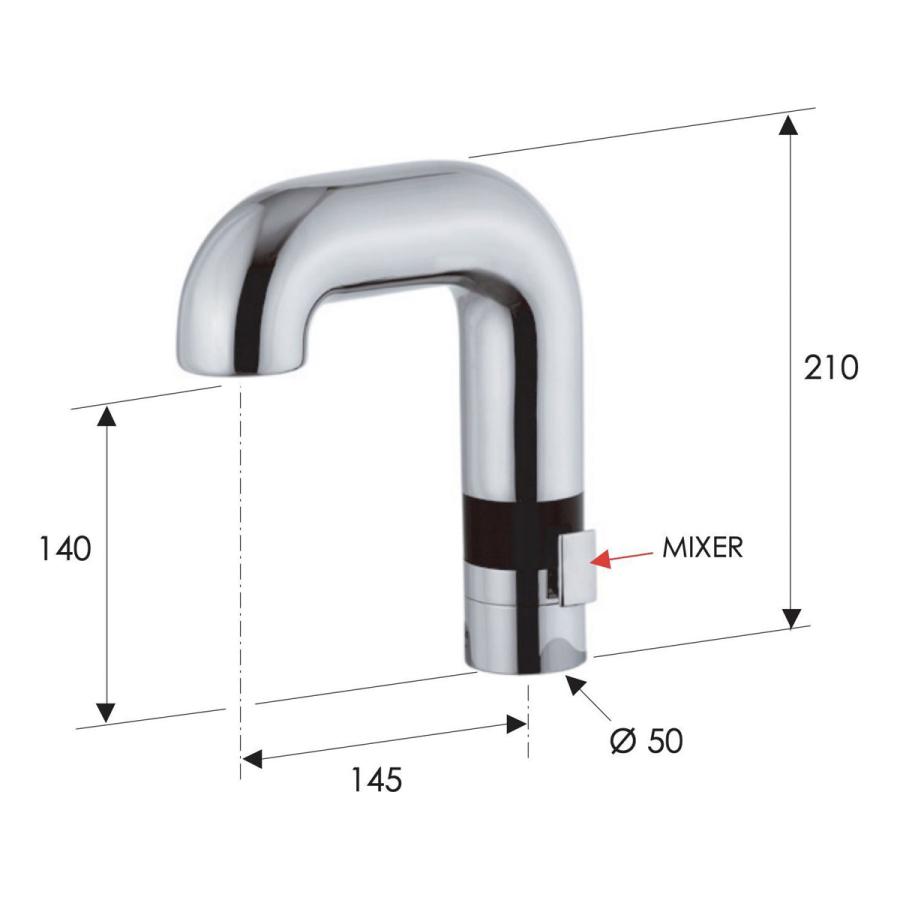 REMER Sensor Смеситель сенсорный для раковины