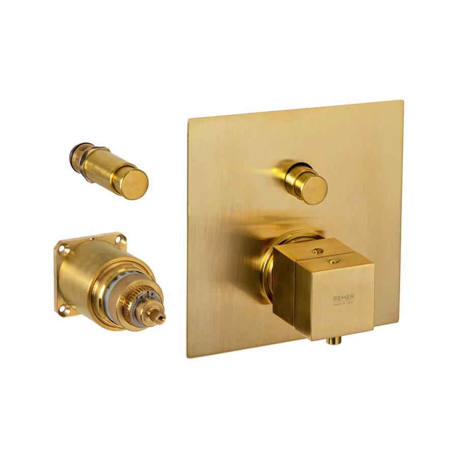 REMER Q-Elegance Смеситель термостатический для душа QT09KBBG