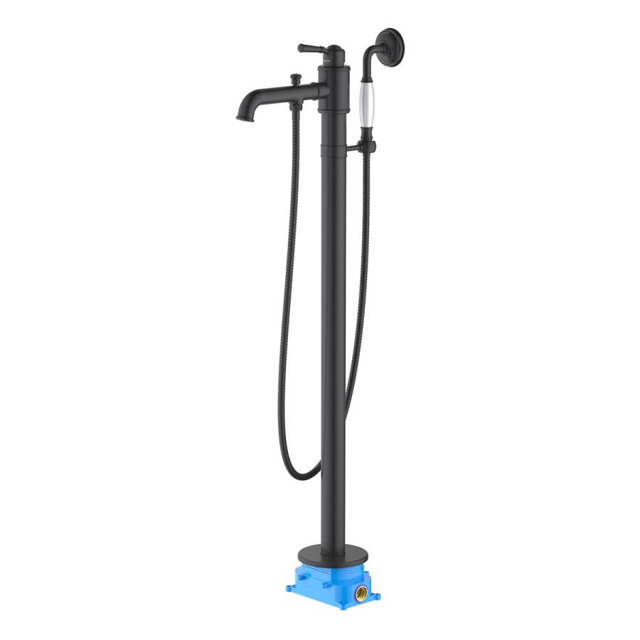 AQUATEK КЛАССИК Смеситель для ванны напольный со встраиваемой частью AQ1545MB