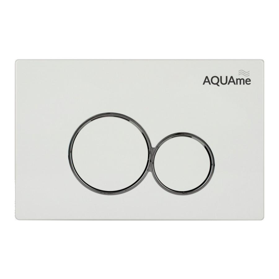 AQUAme Панель смыва AQM4101W