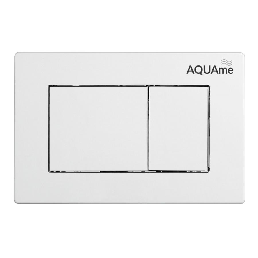 AQUAme Панель смыва AQM4102W