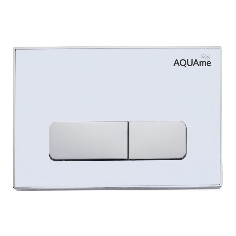 AQUAme Панель смыва акриловая AQM4104W