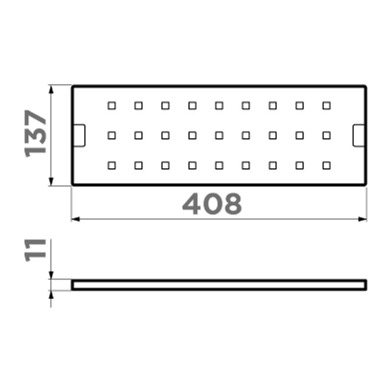 Omoikiri FP Подставка-сушка для посуды 01 PRO-Bl Matt