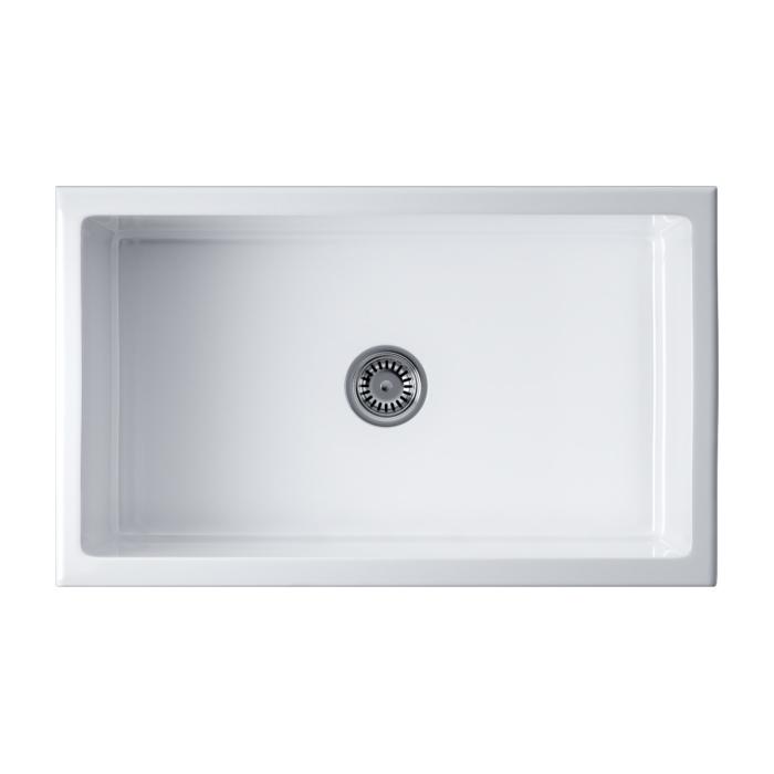 Omoikiri Mikura Кухонная мойка 76-WH Glossy Natceramic