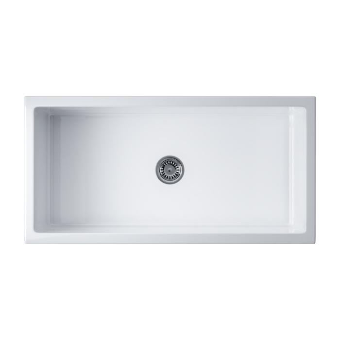 Omoikiri Mikura Кухонная мойка 91-WH Glossy Natceramic