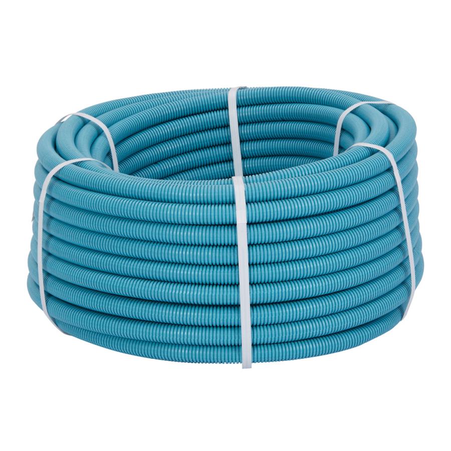 HOOBS Труба гофрированная d 40 35 х 40 для труб Dn32/30 цвет синий HB-PEGF-3540BLU
